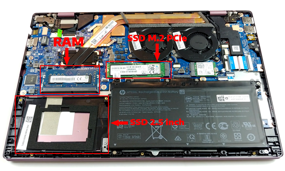 Nâng cấp Ram, SSD Laptop HP Pavilion 14-ce3000
